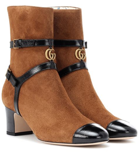 platform boots gucci|gucci ankle boots suede.